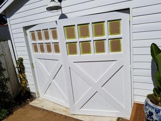 Custom Made Garage Door