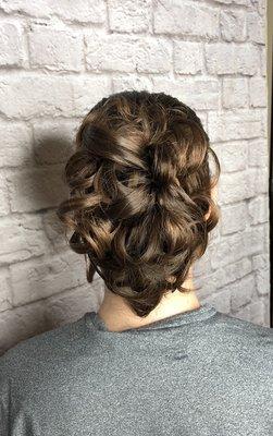 Prom updo