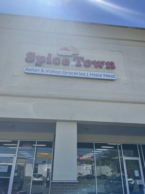 Sign on storefront