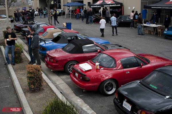 1 year anniversary meet! 250+ miatas!