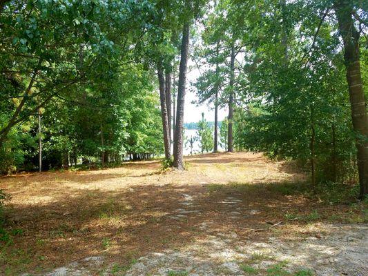 Lakefront Waterview Listing.  Lake Auman, Seven Lakes North Carolina