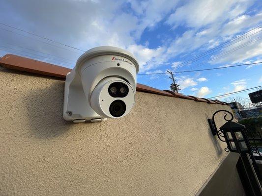 24/7 Monitored Security Camera