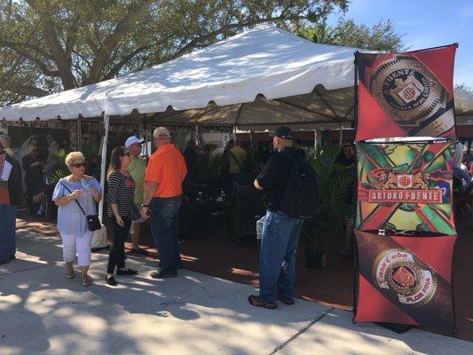 Cigar Heritage Festival - Arturo Fuente tent