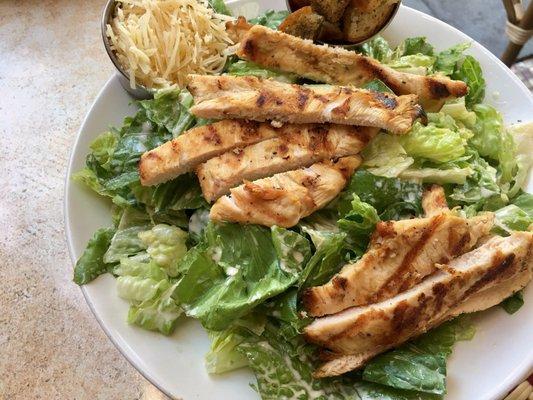 Chicken Caesar salad