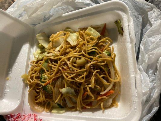 Vegetable yakisoba