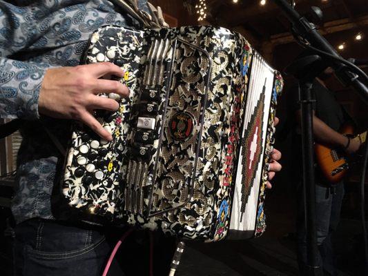 Traditional Zydeco Music played on the accordion