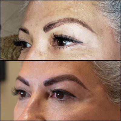 Microblading Before and After