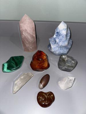 Crystals purchased from Metta