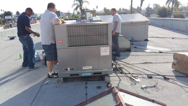 installation package AC unit