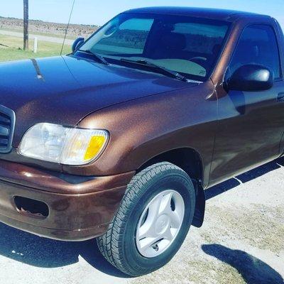 Brown metallic for this Tacoma