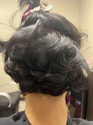 Natural Hair Blowout