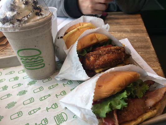 Shake Shack burgers