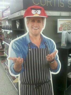 Curtis Stone loves to greet shoppers.