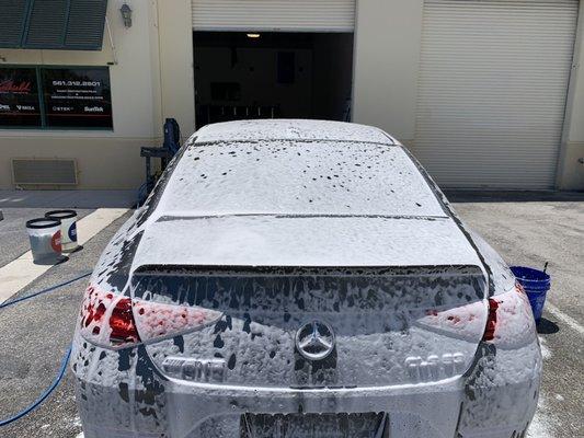 2020 Mercedes AMG received BRILA ceramic coating