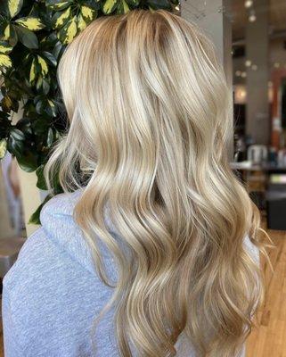 Beautiful hand painted blonde