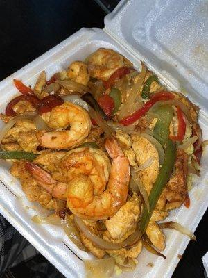 Chicken and Shrimp Platter