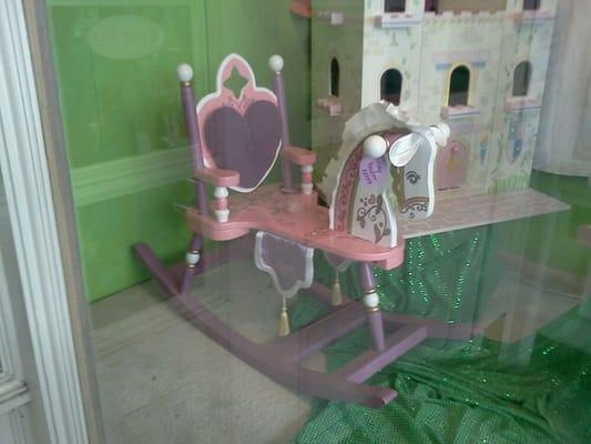 Rocking horse fit for a princess.... $300.00