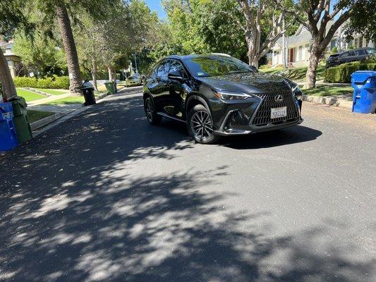 Lexus after wash