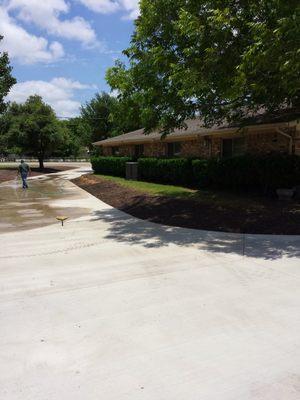 Driveway Demo After