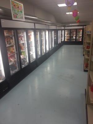 More refrigerated foods than some Fareway stores. Fresh produce too.