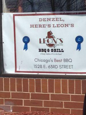 Denzel Denzel I went here because you were searching for Leon's.