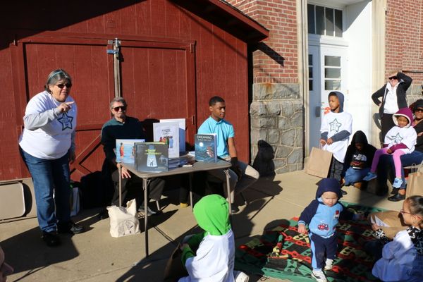 Every November we have a WALK for Family Literacy.