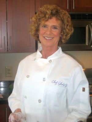 Chef Gloria B, offering delicious solutions for your health