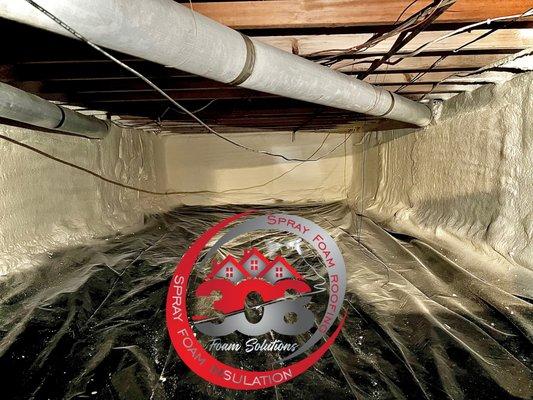 Crawl space encapsulation