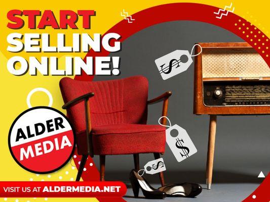 Whatever you sell, start selling it online now!