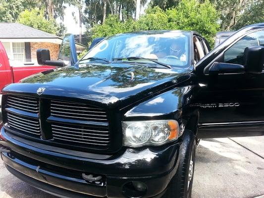 07 Dodge After Polish/ Headlight resto