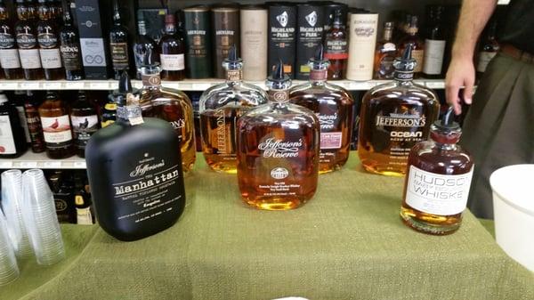 Small Batch Bourbon Tasting