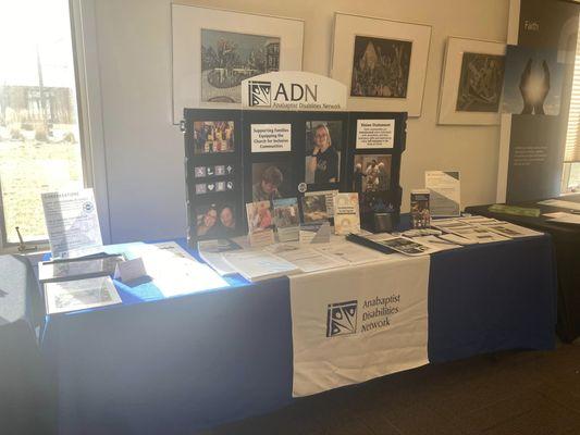 An ADN conference display