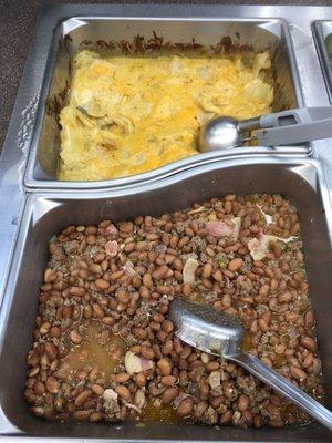 Pinto Beans & Scalloped Potatoes