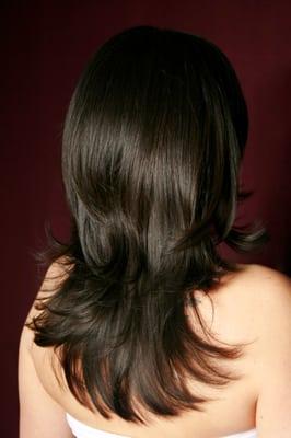 Healthy shiny beautiful hair!