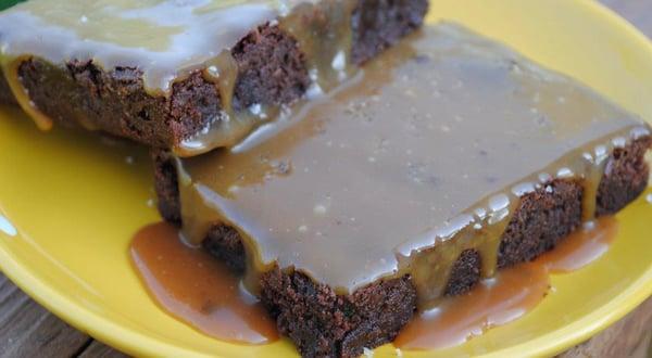 Salted Caramel Brownies