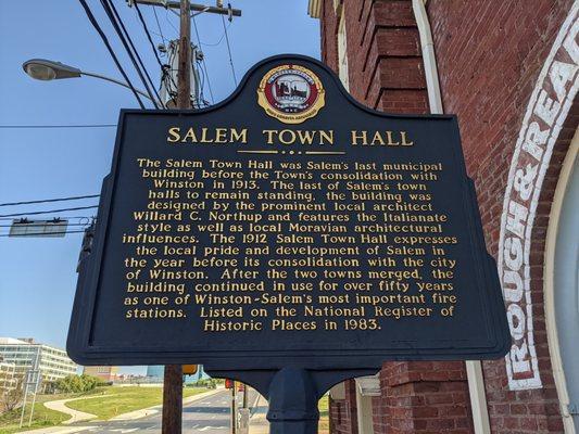 Salem Town Hall, Winston-Salem