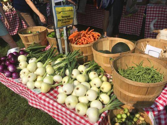 Waitsfield Farmer's Market, Aug. 21, 2021