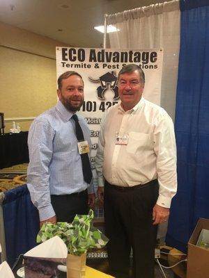 Johnnie Johnson and Arnold McLaurin, owners Eco Advantage