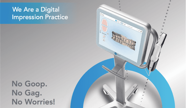 We are a digital impression practice! Oral health scans are free for all patients.