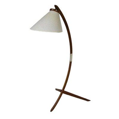 Danish teak floor lamp.