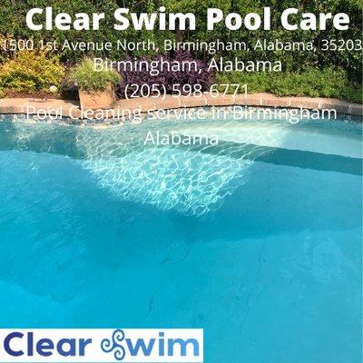 Top pool cleaner in Birmingham! "Clean pools and clear communication!" #maintenance #Birmingham #Hoover #Vestavia #MountainBrook