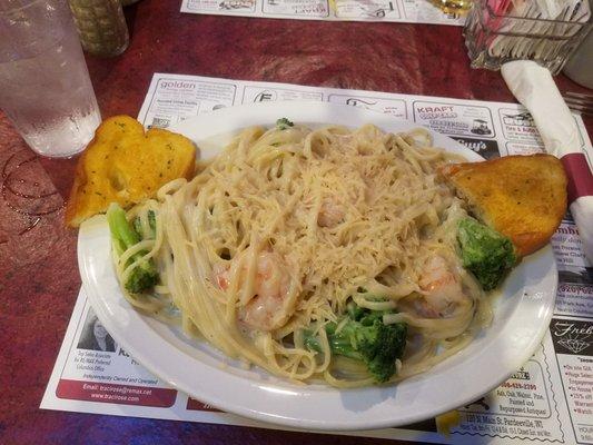 Shrimp Alfredo