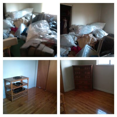 Before and After of a Bedroom(1)