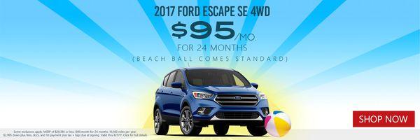 Ford Escape Lease Deals in NJ