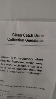 Took unholy EPIC piss for the ages here! Damn diuretics for my heart! Urine test guidelines EVERYWHERE!