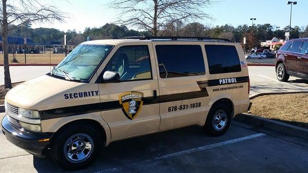 Our new multi- purpose security van!