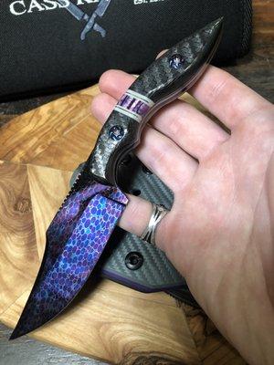 "Cass Knives" Dragon Scale Damascus