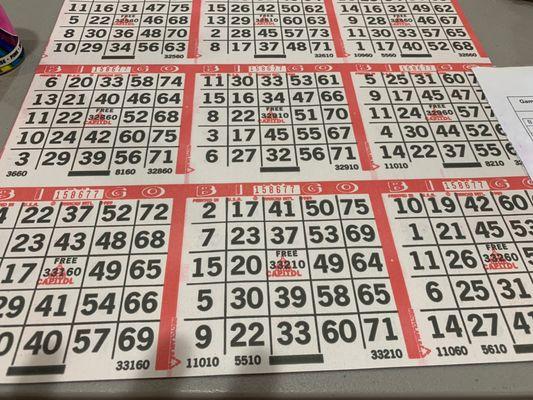 Bingo on Wednesday