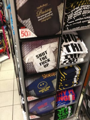 Inappropriate t-shirts