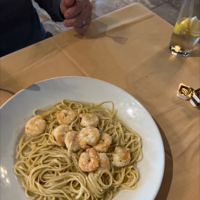 Shrimp scampi